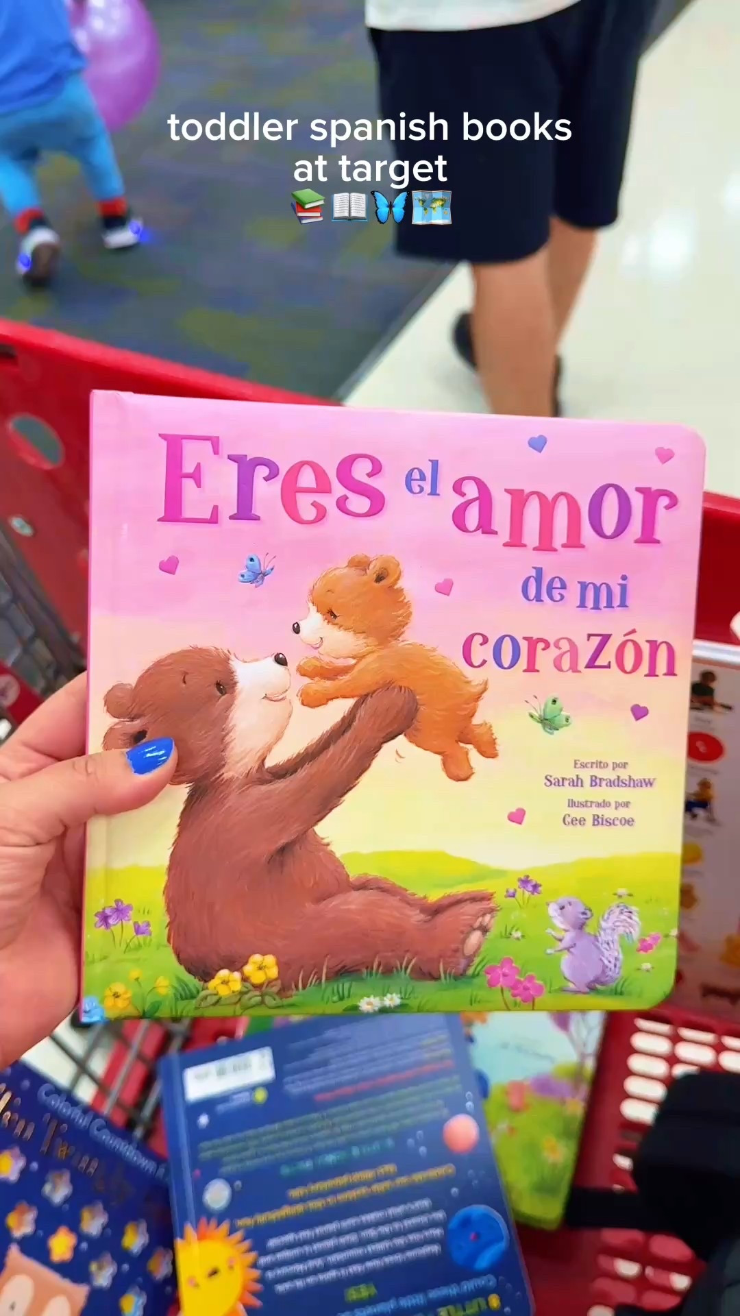 some spanish books i am picking up for my toddler from @Target they are having 50% off on a lot of kids books right now 📚 #books #toddlerbooks #bookhaul #spanishkidsbooks #targetfinds
