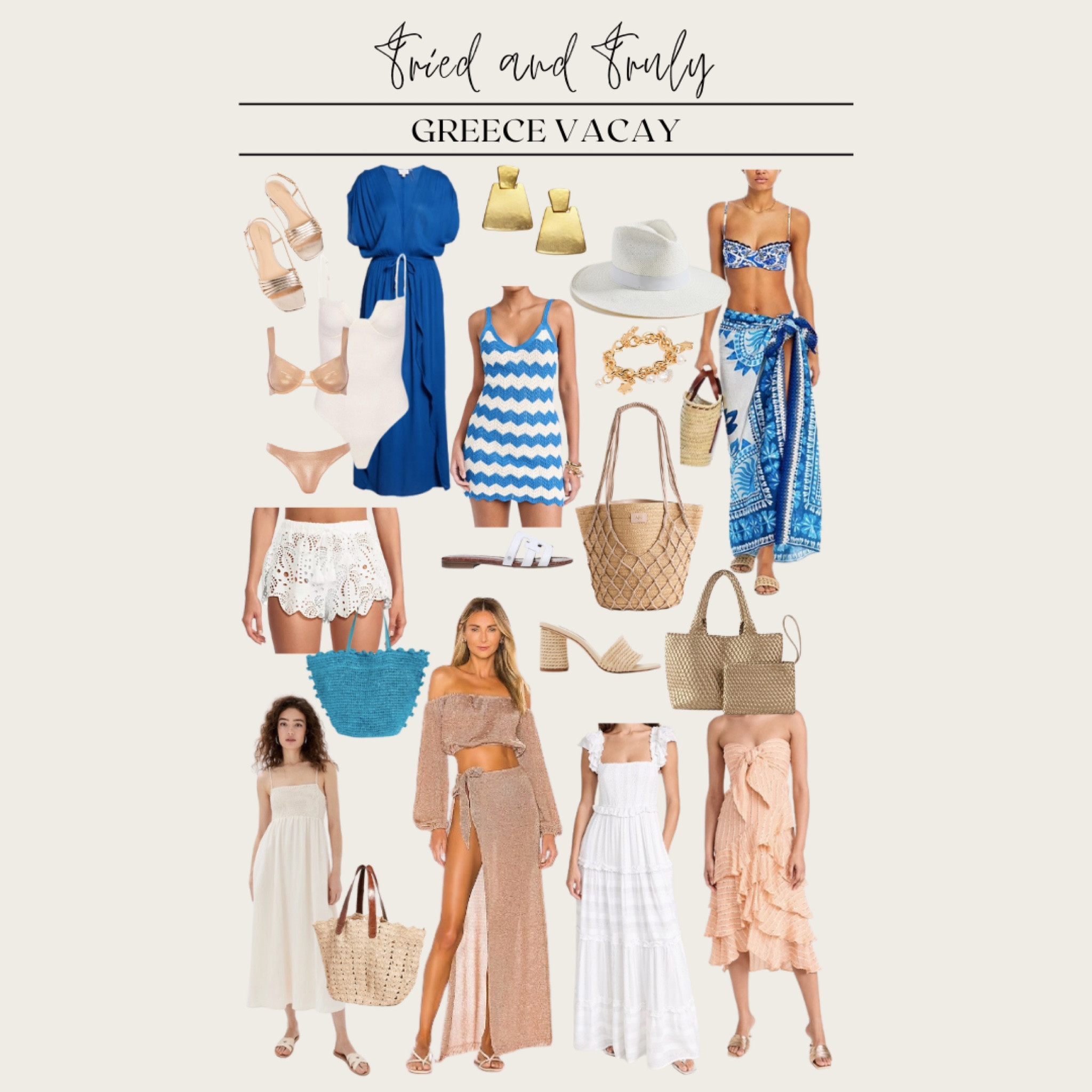 Greece vacation Greek islands  resort wear European vacation 
Links Part 2

#LTKtravel #LTKstyletip #LTKswim