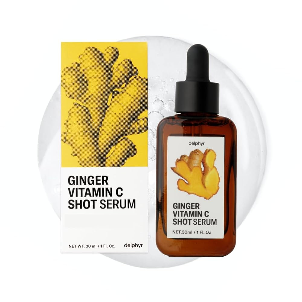 Ginger Vitamin C Shot Serum | Daily serum with Ginger Extract & Vitamin C | Targets dark spots an... | Amazon (US)