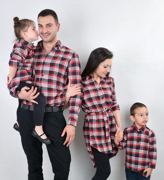 Fall Family Photo Outfits! Fall Family Photos | Shackets | Plaid Shackets | Etsy (US)