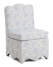 20x35 Scalloped Bottom Skirted Anywhere Chair | Kitchen & Dining Room | Marshalls | Marshalls