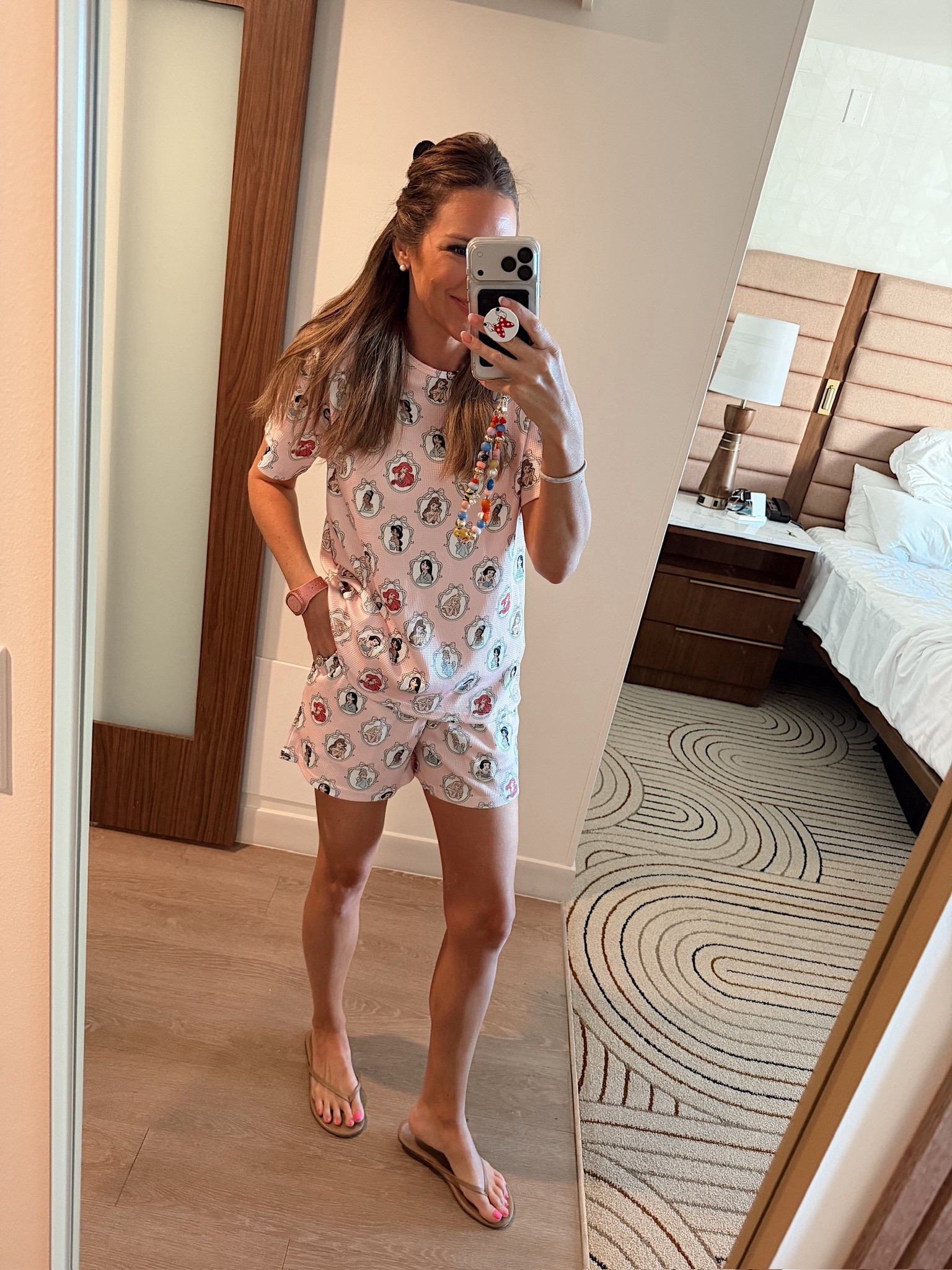 Today’s Disney lounge ootd! In a small set from Etsy, sandals and accessories- fits tts.

#LTKTravel #LTKSeasonal #LTKootd