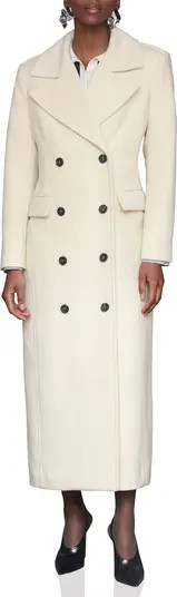 Avec Les Filles Double Breasted Maxi Coat | Nordstrom | Nordstrom