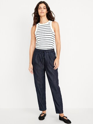 High-Waisted Billie Straight Trouser | Old Navy (US)