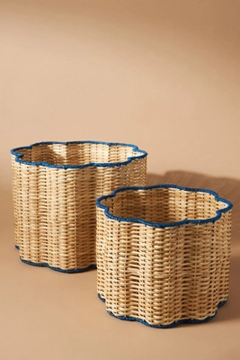 Tulip Baskets, Set of 2 | Anthropologie (US)