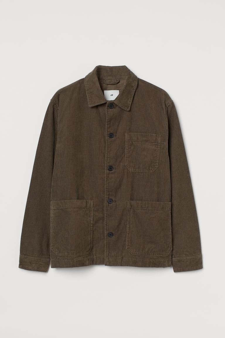 Corduroy Shirt Jacket | H&M (US + CA)