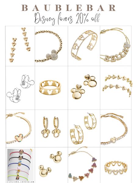 Disney collection 20% off 🚨 @baublebar 

Jewelry, Disney, sale, Mother’s Day gift 

#LTKsalealert #LTKGiftGuide