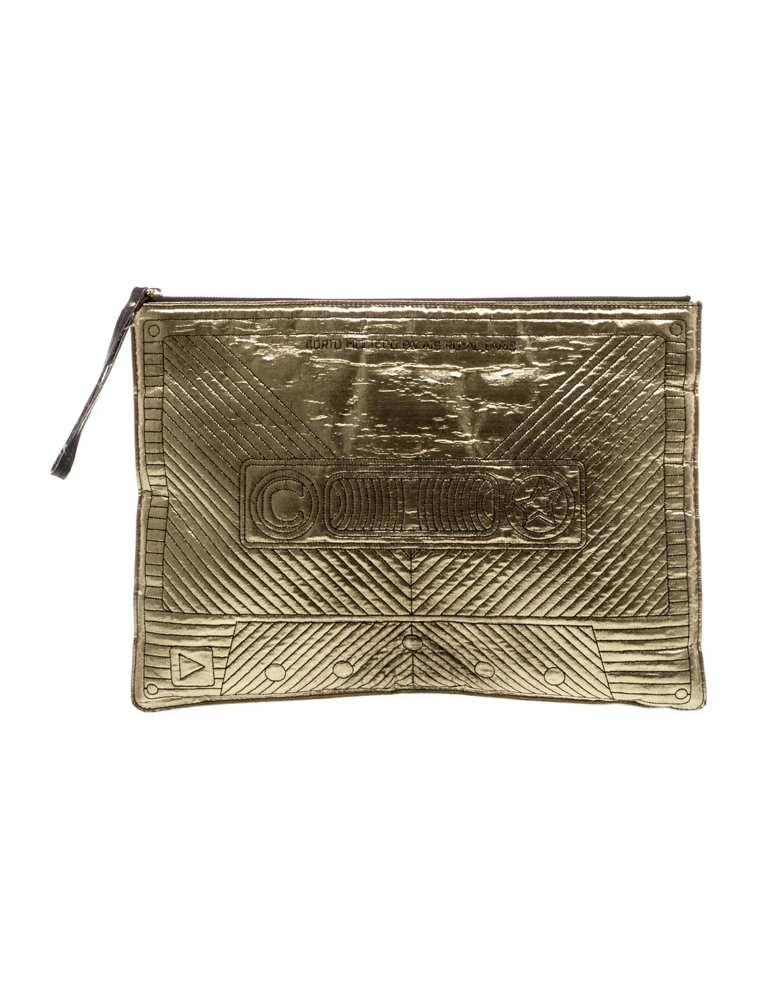 Corto Moltedo Leather Clutch - Green Clutches, Handbags - MLT20208 | The RealReal | The RealReal