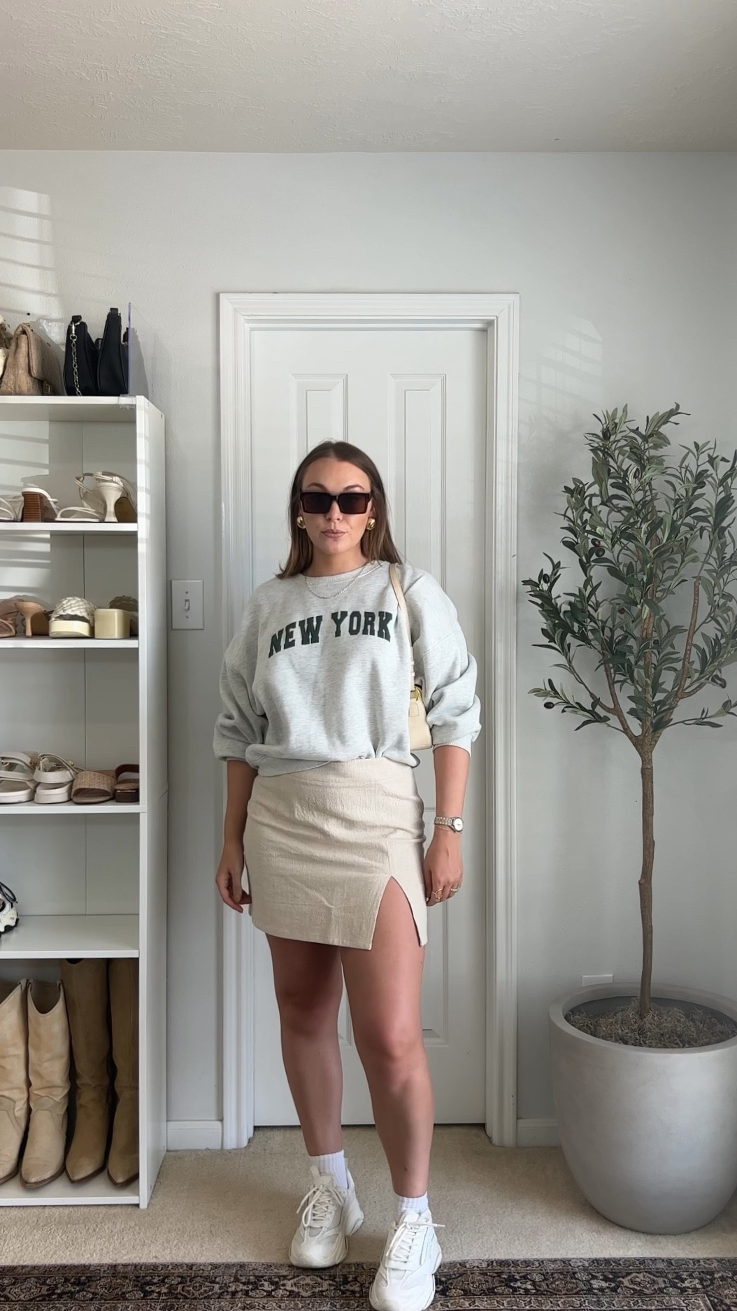 DAY FIVE | summer to fall transitional outfits 🍂

Sweatshirt is old 
Skirt size 8

.⁠
.⁠
.⁠
.⁠
trendy fashion, trendy outfit, Pinterest outfit, casual chic style, casual wear, Pinterest style, Pinterest girl, minimalist style, casual outfit, outfit ideas, fall trends, fall outfit, fall style, fall fashion, fall transition. #falloutfitinspo #falltransition #falltrends #fallstyle 

#LTKstyletip #LTKfindsunder100 #LTKSeasonal