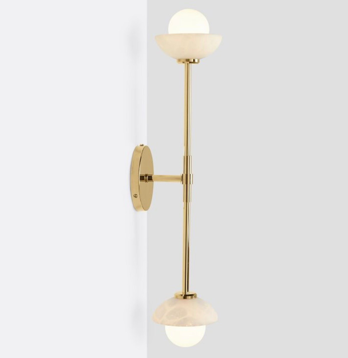 This bathroom sconce is the perfect addition flanking the vanity mirror! 

#LTKHome