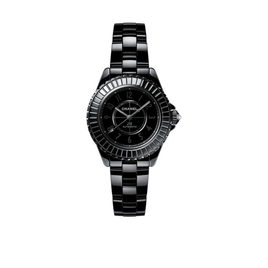 Chanel J12 Automatic Black Dial Ladies Watch H6784 | Jomashop.com & JomaDeals.com