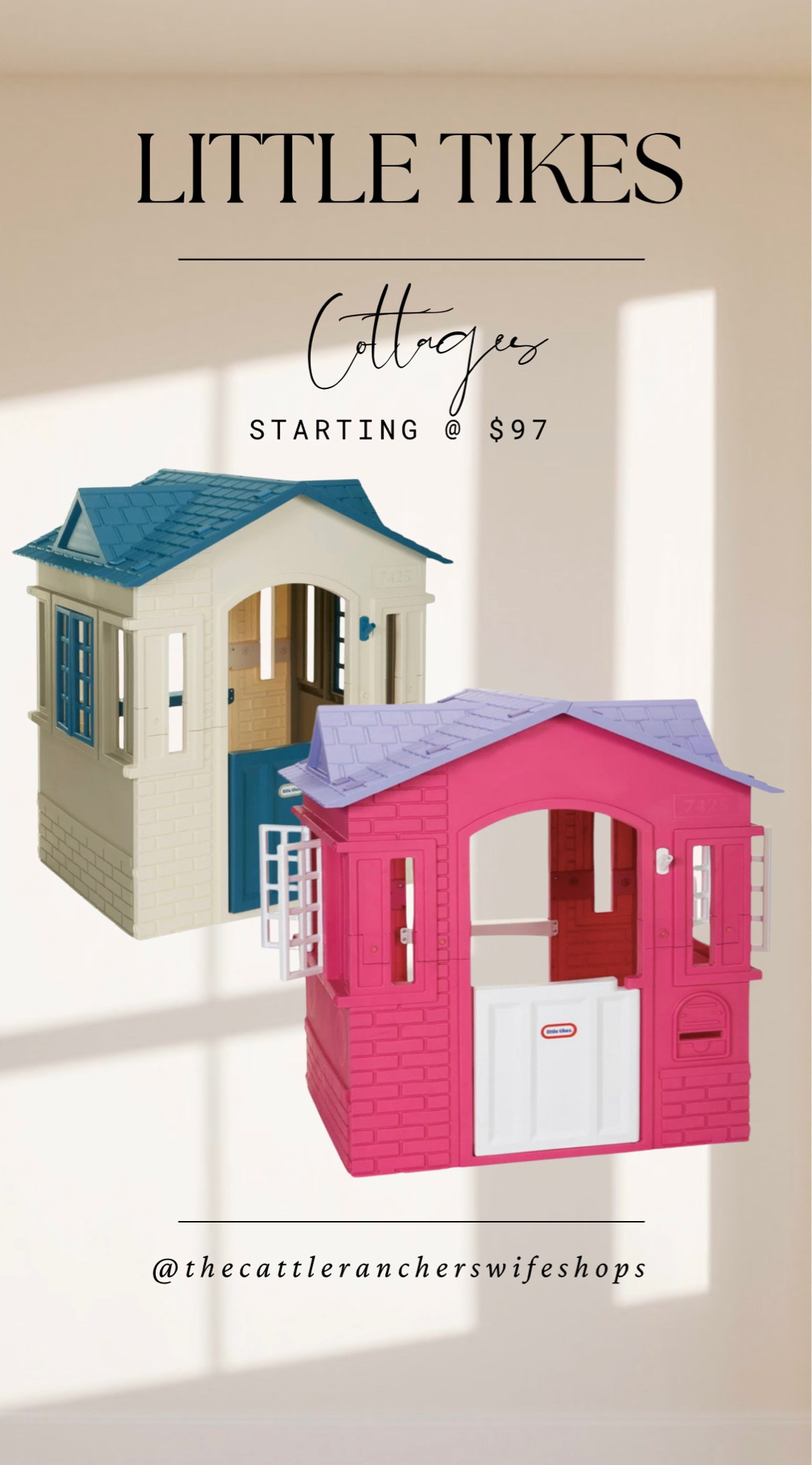 Littles are going to love their new play house! These Little Tikes Cottage Playhouses are marked down @walmart & they're sure to keep your kids busy for hours! #kids #kidstoys #walmart @walmart #LTKwalmart #LTKfarmhouse #birthday #birthdaypresent #kidspresent #christmas #christmaspresent #kidsoutdoortoy • kids outdoor indoor toy 