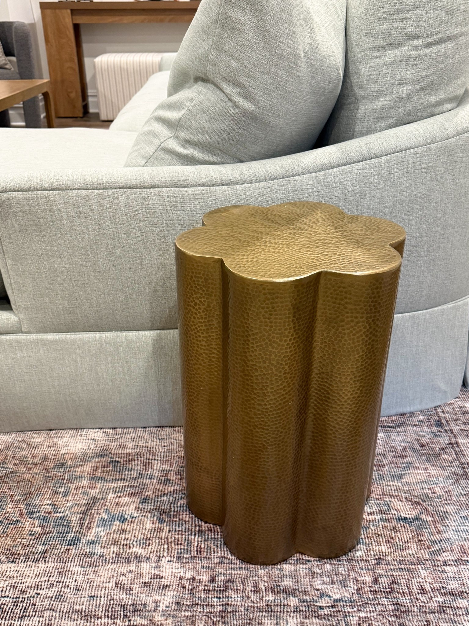 This hammered brass side table is so good!  Totally kid-friendly, coolest shape and fits in so many rooms. Currently on sale!

#LTKKids #LTKHome #LTKSaleAlert