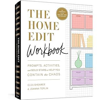 The Home Edit Workbook: Prompts, Activities, and Gold Stars to Help You Contain the Chaos     Pap... | Amazon (US)
