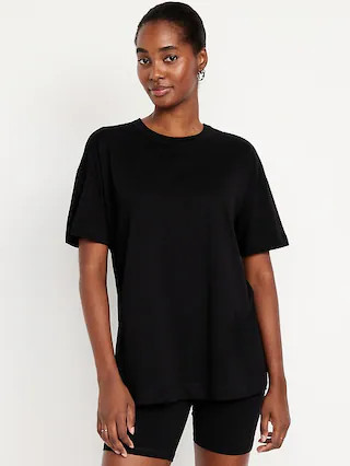 Oversized EveryWear Tunic T-Shirt | Old Navy (US)