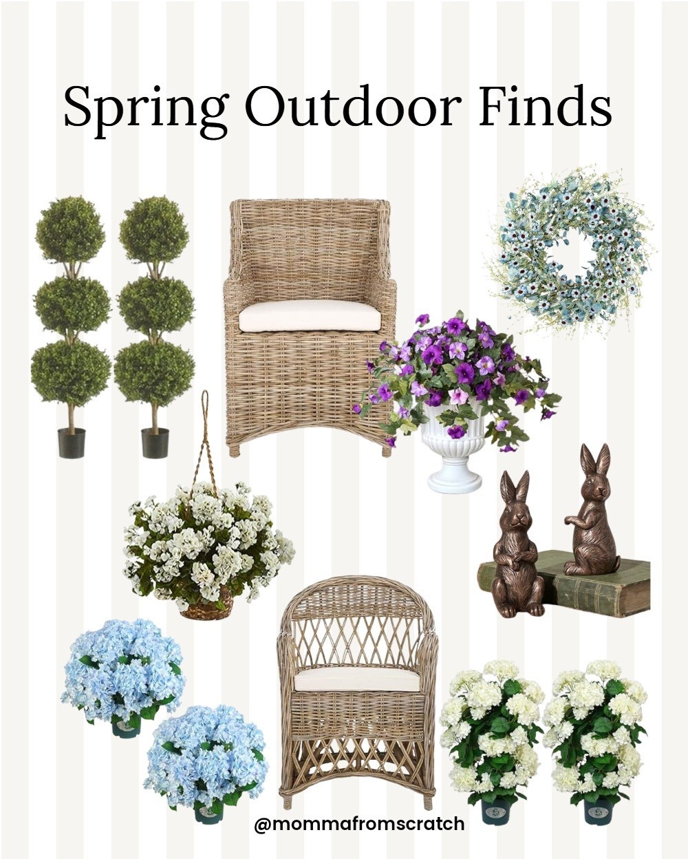 Spring porch decor, spring front porch, patio decor. 

#LTKHome #LTKSaleAlert #LTKSeasonal