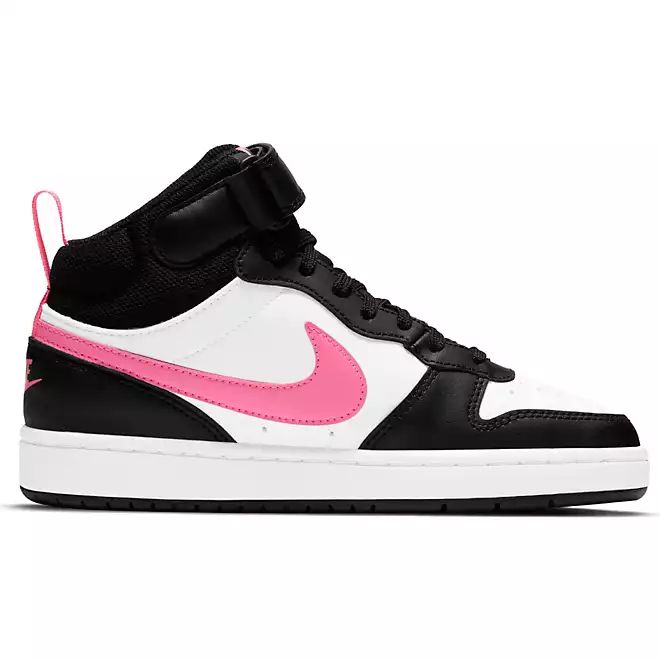 Nike Girls' Court Borough Mid 2 Shoes | Academy Sports + Outdoors