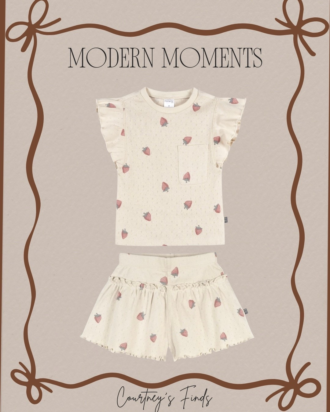 The cutest mix and match tops and bottoms on sale at Walmart! Lots of options available when you click into it. 

#toddlergirl #toddlerootd #springootd #summerootd #spring #modernmoments #walmartsale #sale 

#LTKKids #LTKSaleAlert #LTKmomlife