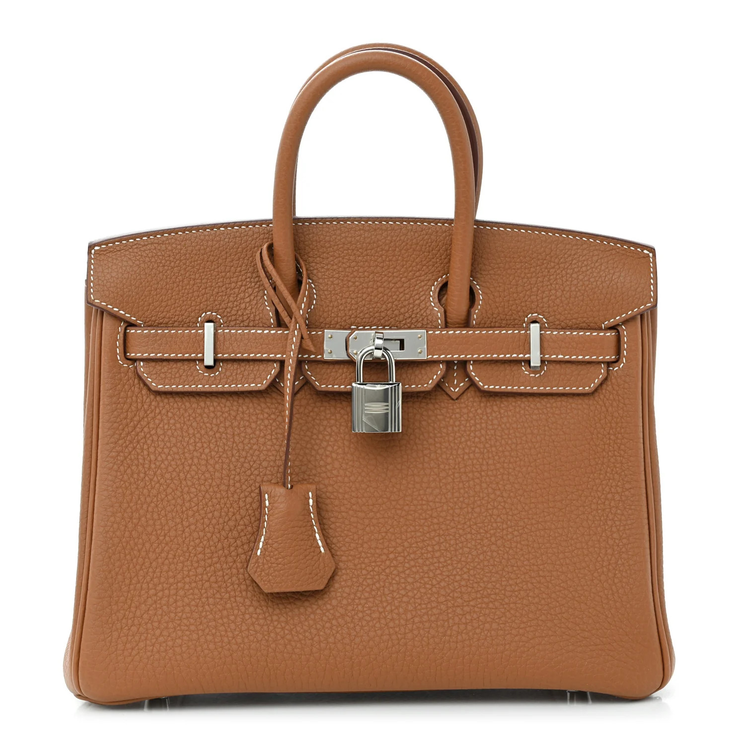 Togo Birkin 25 Gold | FASHIONPHILE (US)