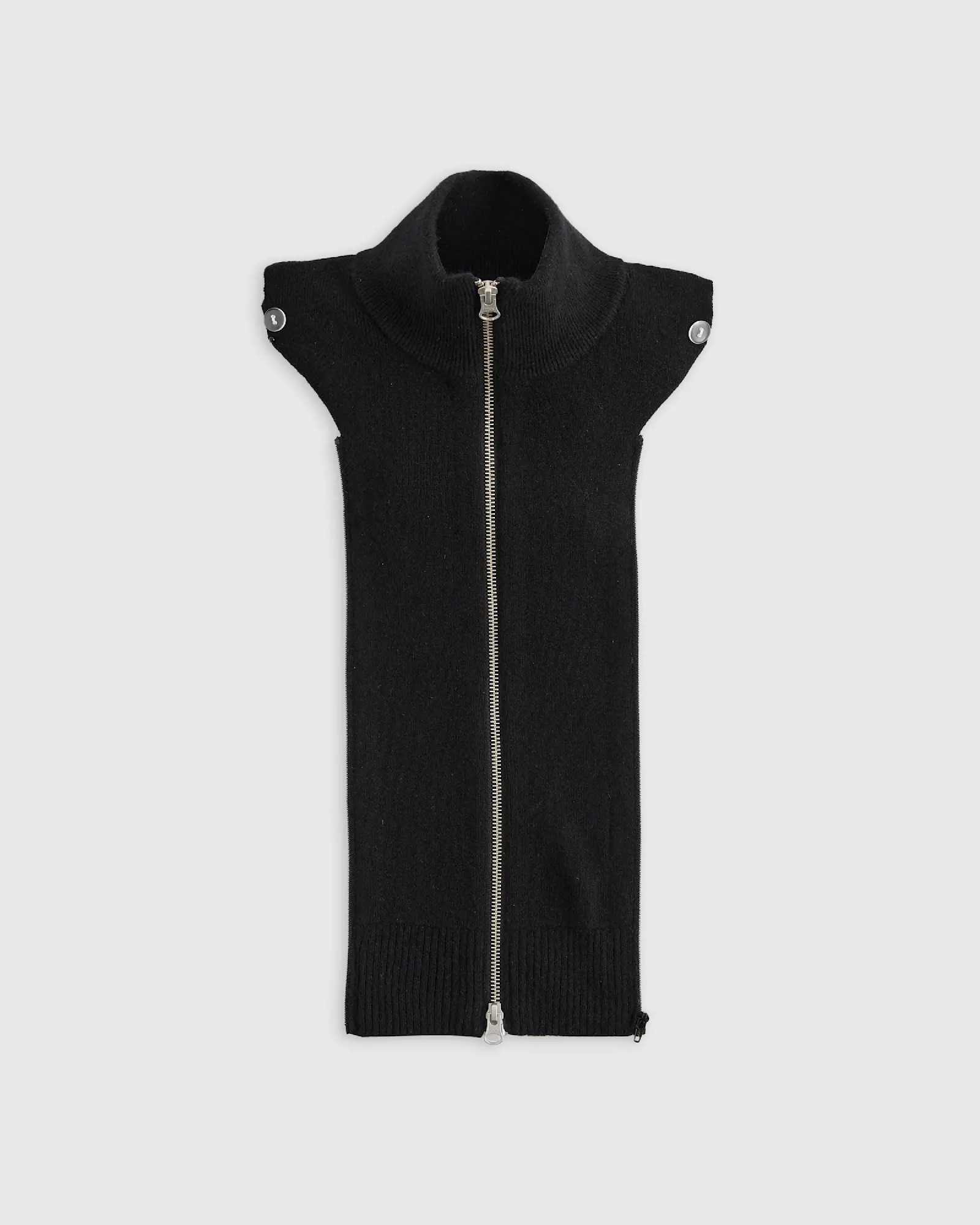 100% Mongolian Cashmere Ribbed Collar Blazer Insert | Quince