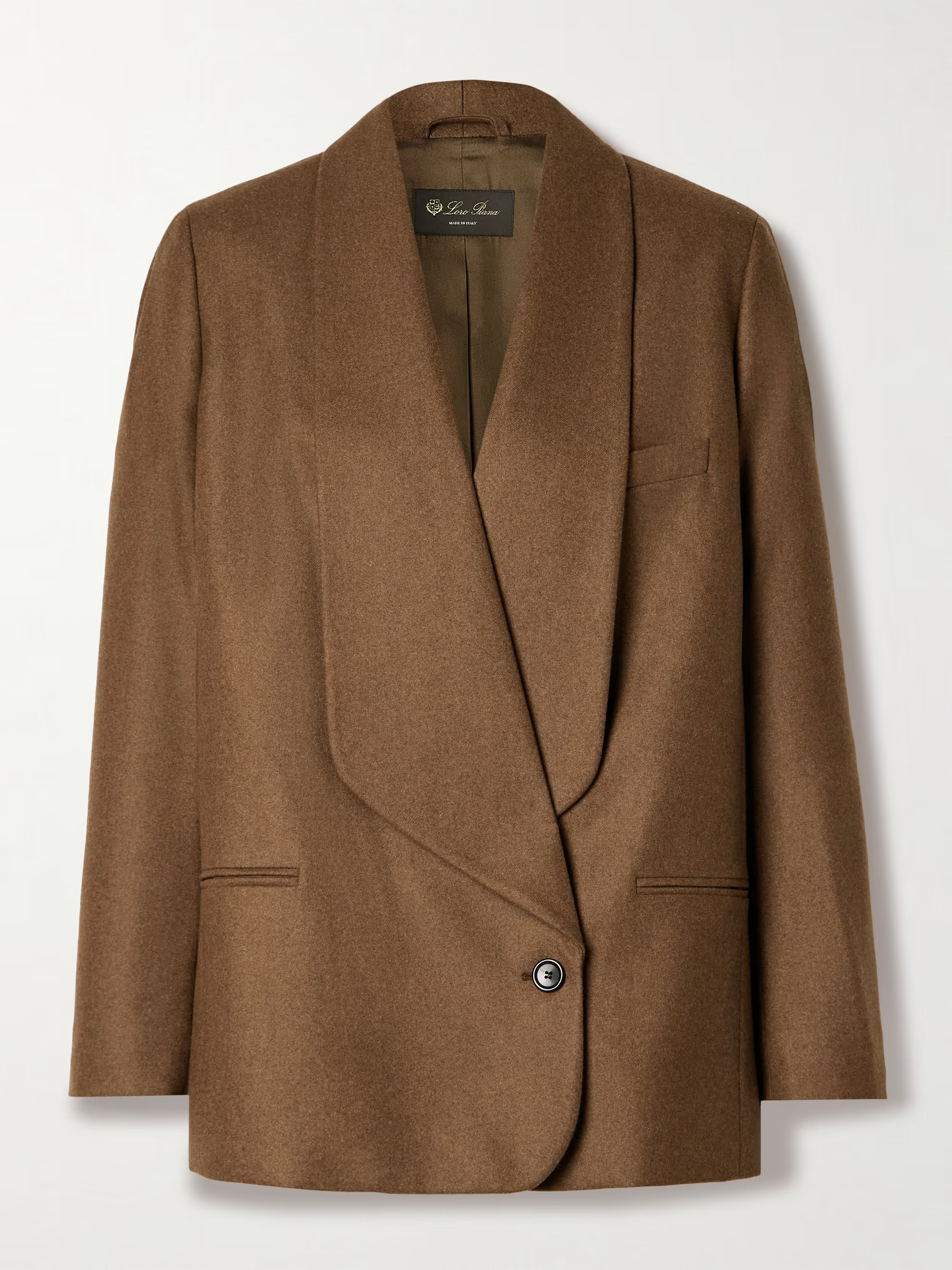 Wool and cashmere-blend blazer | NET-A-PORTER (US)