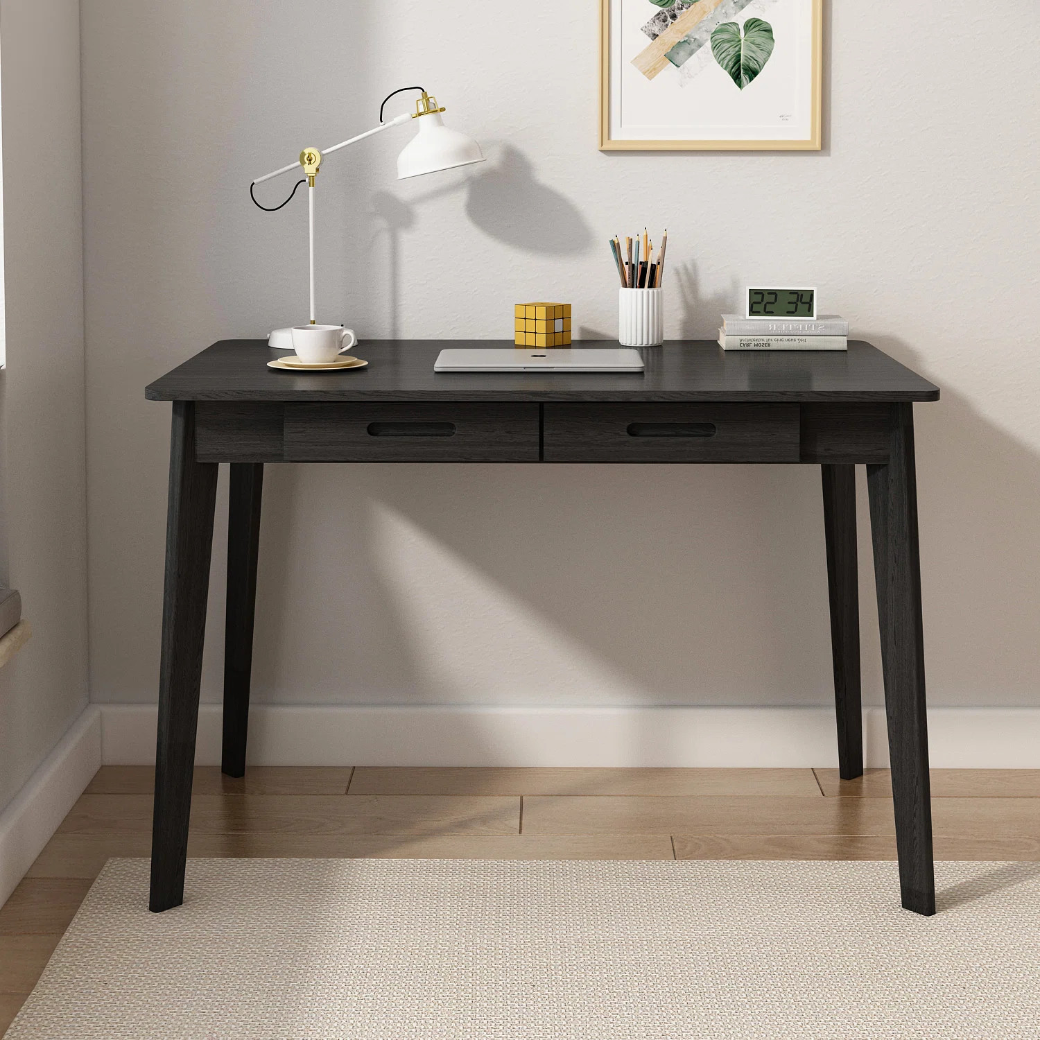 Latwon Wooden Desk | Wayfair North America