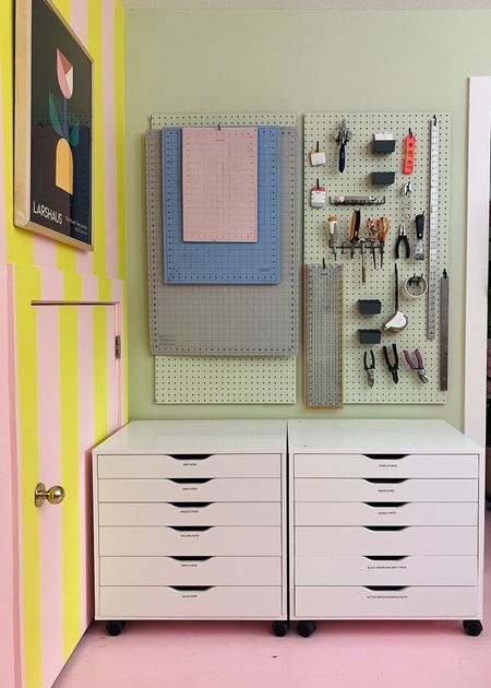 Our new pegboard system for tools. 

#LTKHome