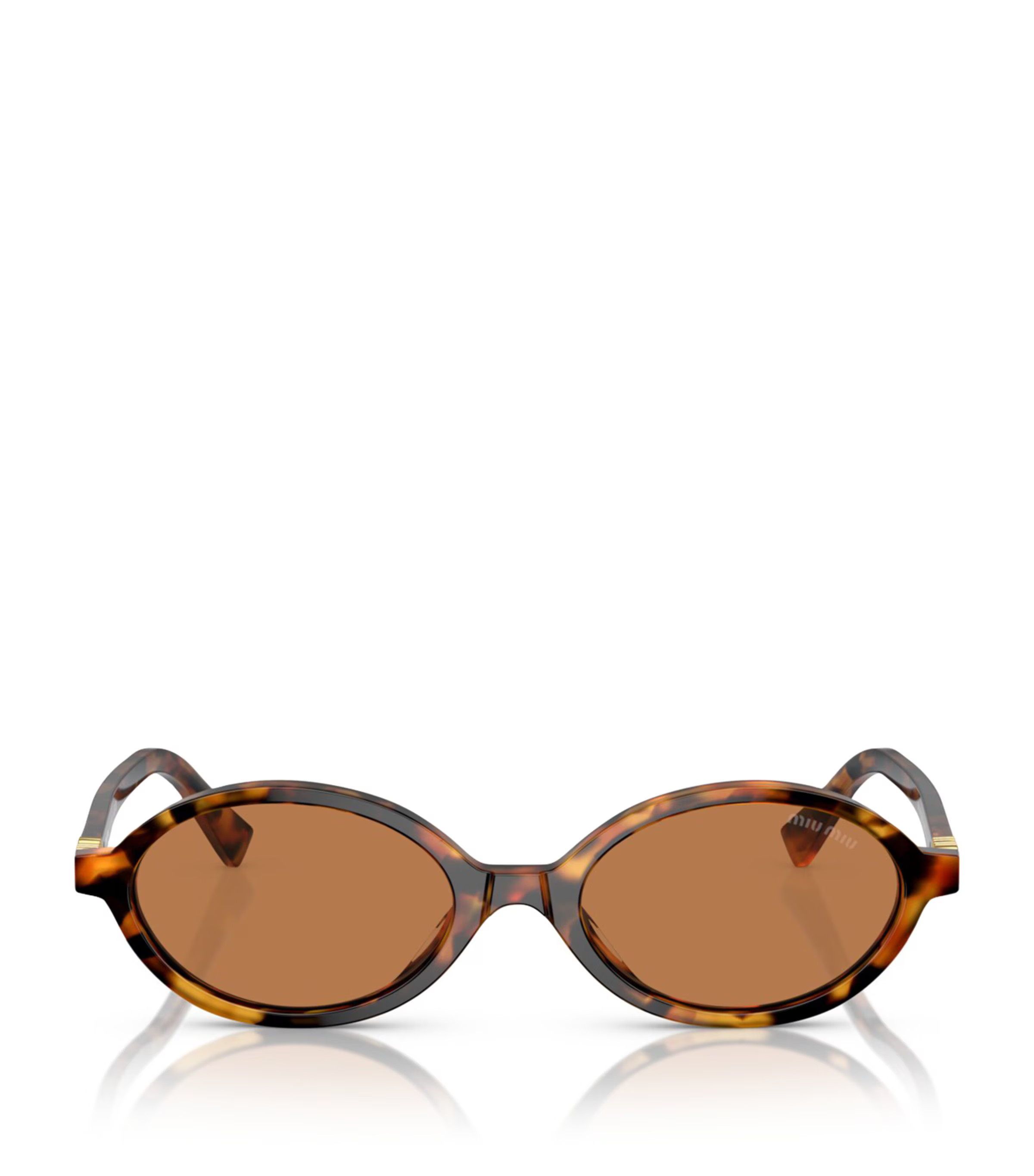 Miu Miu Tortoiseshell 04ZS Sunglasses | Harrods