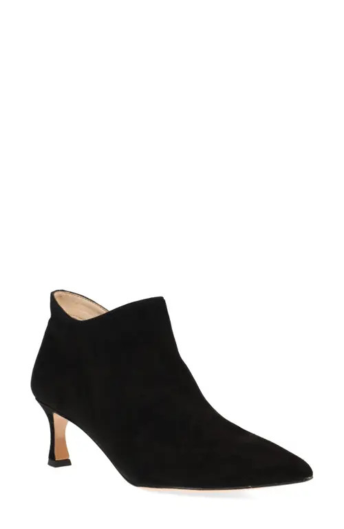 Pelle Moda Colsen Pointed Toe Bootie in Black at Nordstrom, Size 8.5 | Nordstrom