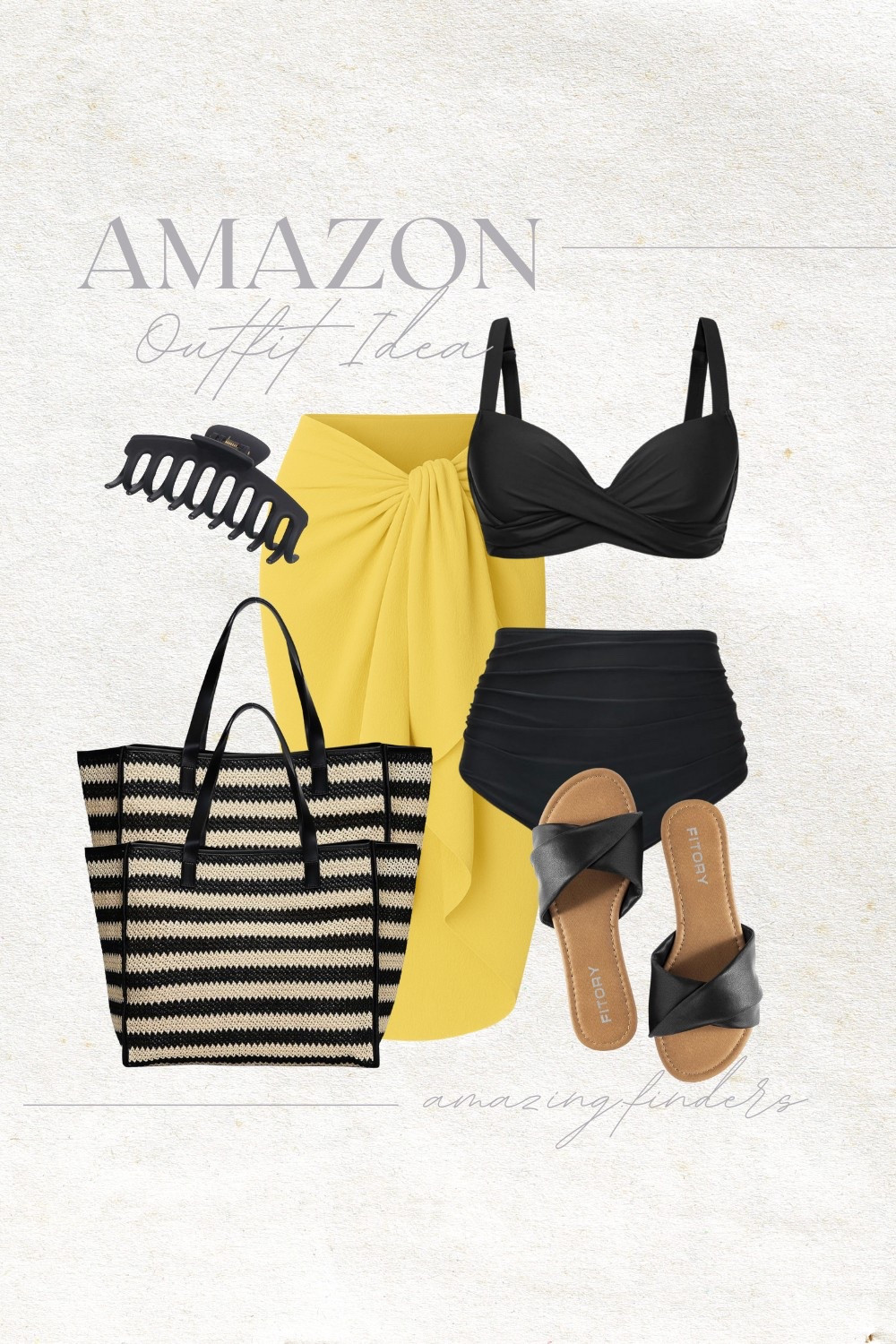 FITORY Women's Flat Sandals Fashion Slides With Soft Leather Slippers for Summer Size 6-11,
PAVOI 14K Gold Plated Sterling Silver Post Love Knot Stud Earrings | Gold Earrings for Women,
Herald Large Handmade Straw Tote Handbag for Women, Summer Beach Weaving Chic Woven Shoulder Purse Bags for Travel Vacation,
2 Pack Big Hair Claw Clips Nonslip Large Claw Clip for Women and Girls Hair,Strong Hold Grips Hair Accessories 4 Inch (Black),
QIANXIZHAN Women's Swimsuit Cover Up,Beach Sarong Wrap Bottom Coverup for Women Short Skirt,
Aqua Eve Women Underwire Bikini Set - High Waisted Two Piece Swimsuit Tummy Control Bathing Suit 2025 Push Up Swimwear