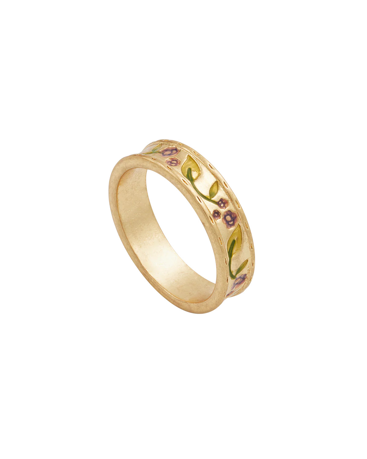 Gold Blackberry Bramble Ring | Fable England