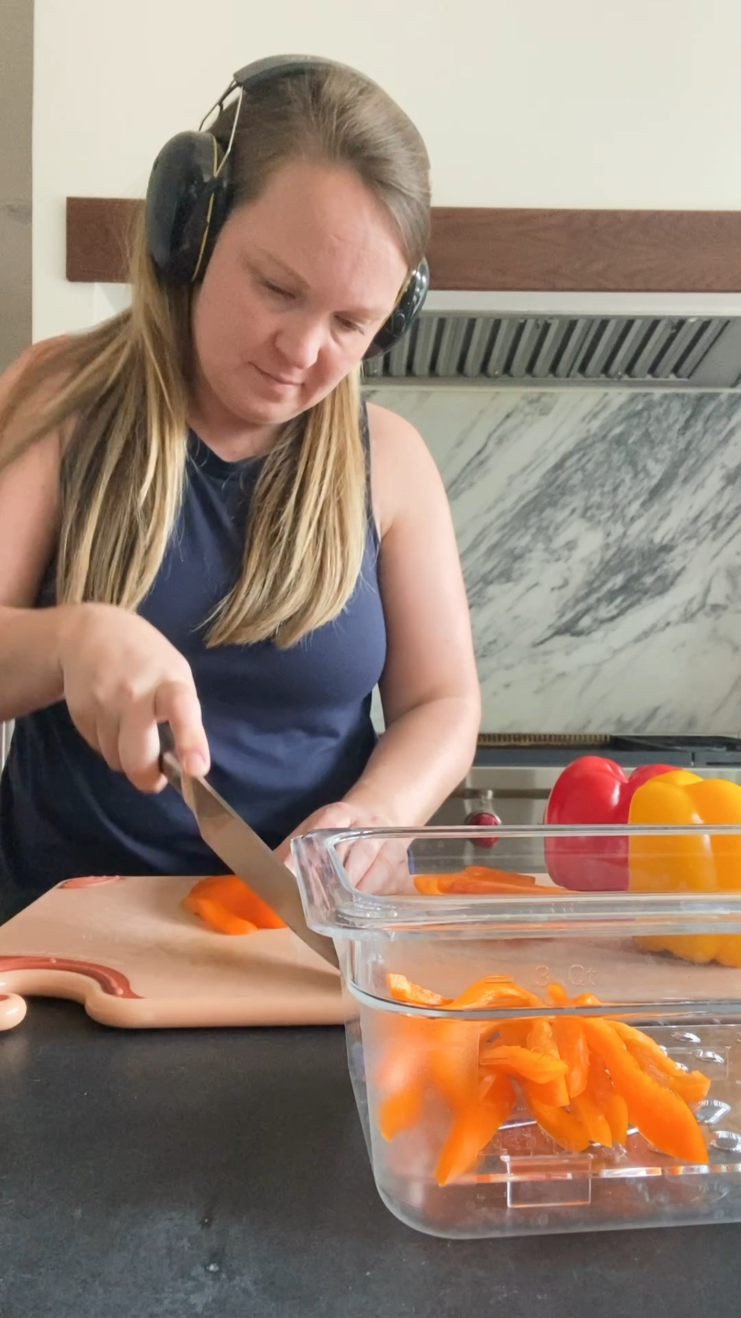 Cutting my veggies helps me prepare dinner faster during the week 🙌🏼 containers are from a local restaurant supply store, but these are similar.

#LTKhome #LTKVideo