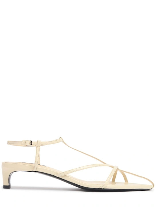 35mm Leather T-bar sandals | Luisaviaroma