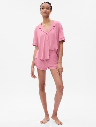 LENZING™ TENCEL™ Modal Pajama Shorts | Gap (US)