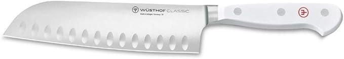 WÜSTHOF Classic Santoku Knife, White, 7" | Amazon (US)