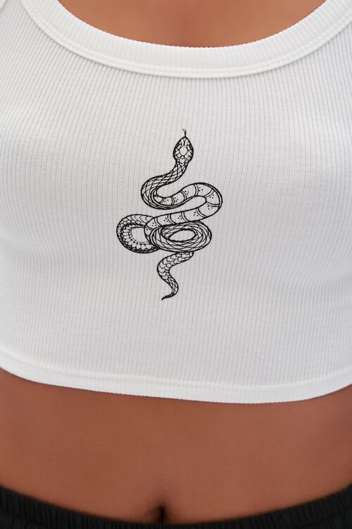 Snake Graphic Cropped Cami | Forever 21 (US)