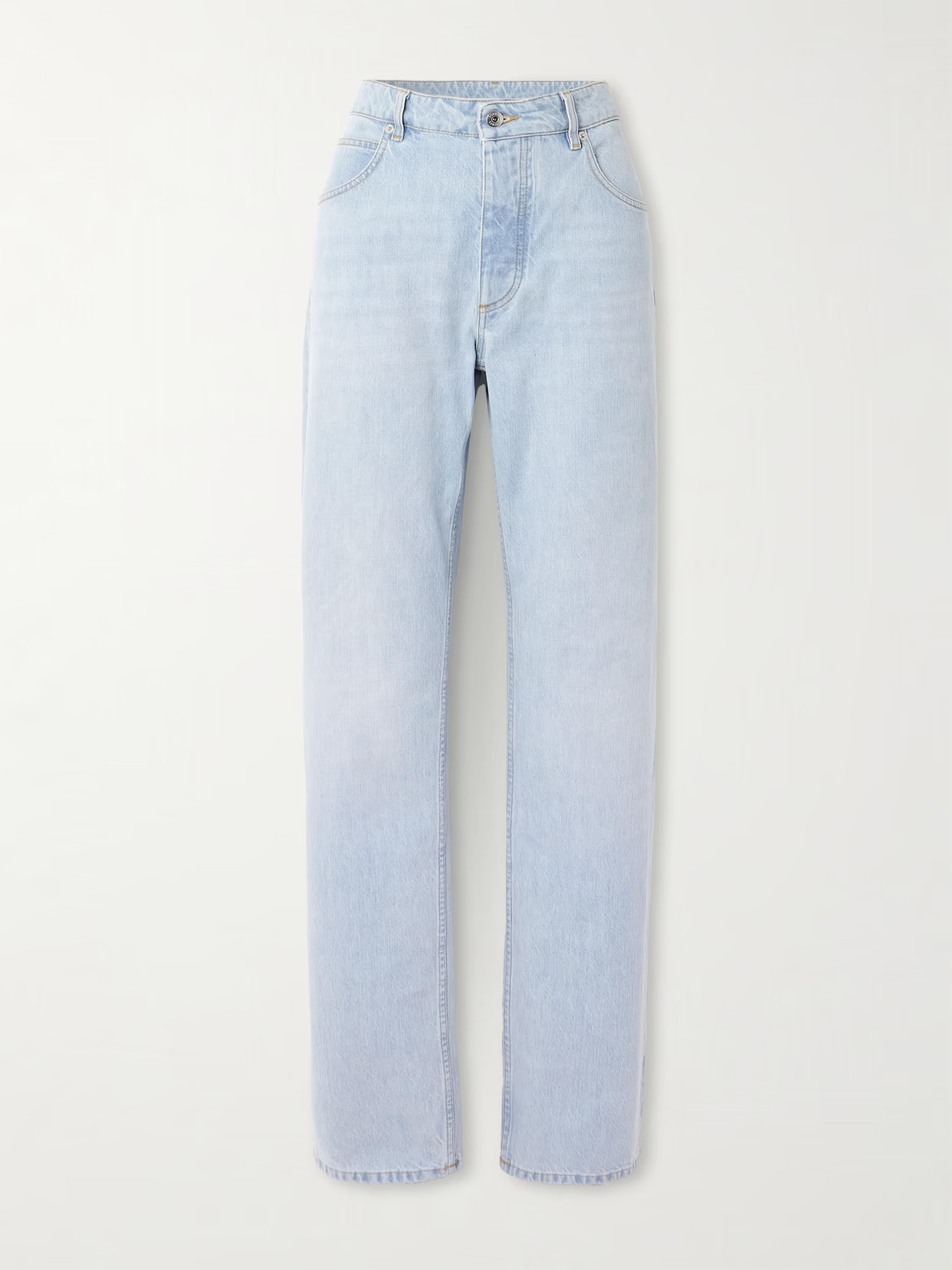 Bottega Veneta - Low-rise Slim Boyfriend Jeans - Blue | NET-A-PORTER (US)