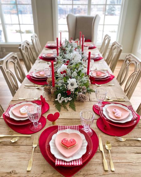Can you feel the love in the air? I couldn’t be more excited to share some heartfelt inspiration for your romantic celebrations with this Valentines Day Tablescape Idea!

#LTKhome #LTKfamily #LTKSeasonal