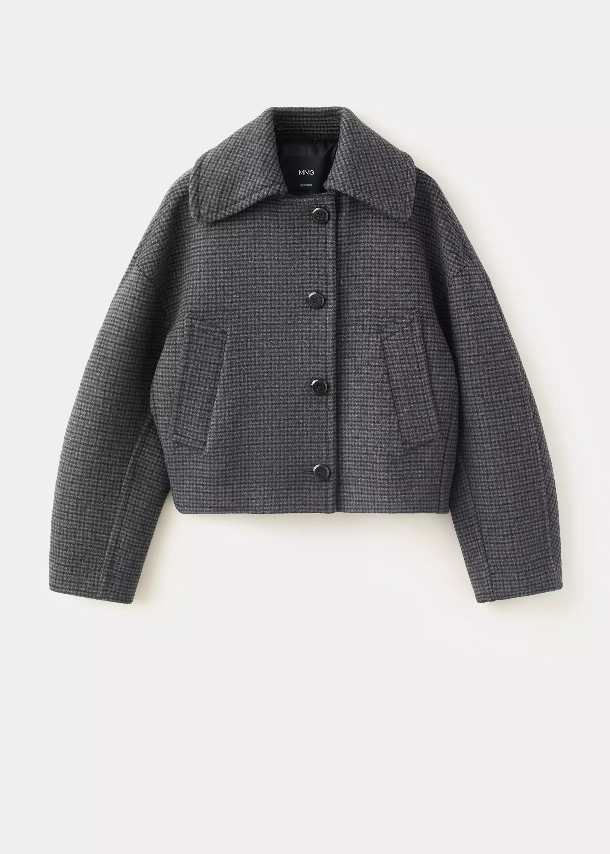 Houndstooth wool jacket | Mango (US/MX/AU)