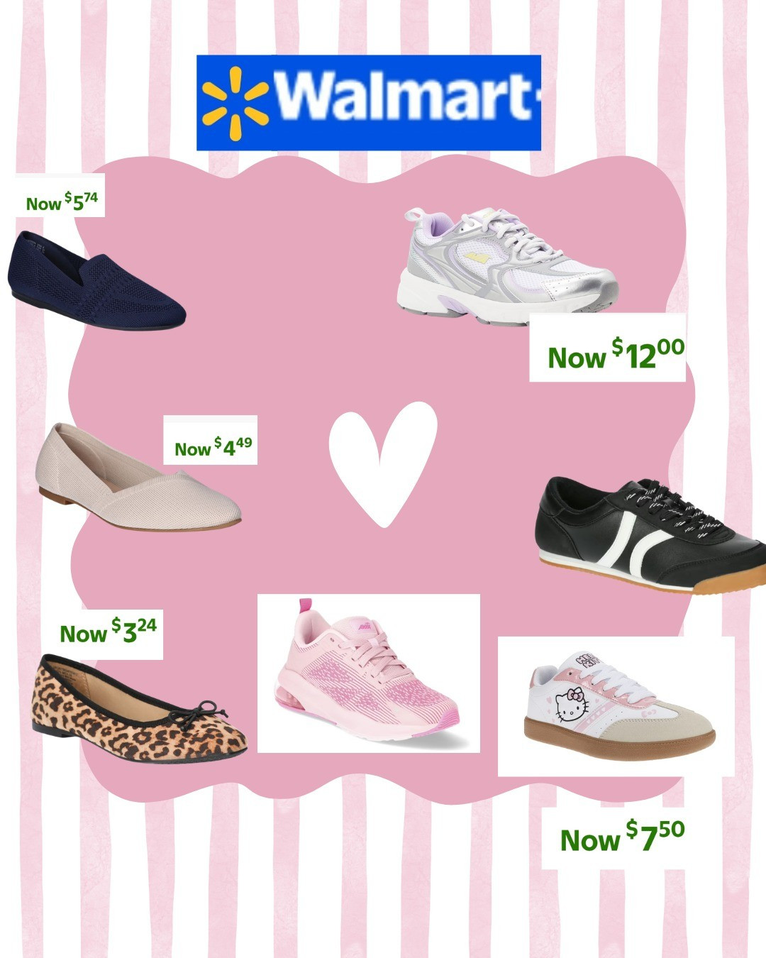 Walmart clearance shoes for under $15 Shop your favorites before they’re gone! #ltkunder25 

#LTKSaleAlert #LTKActive #LTKSeasonal