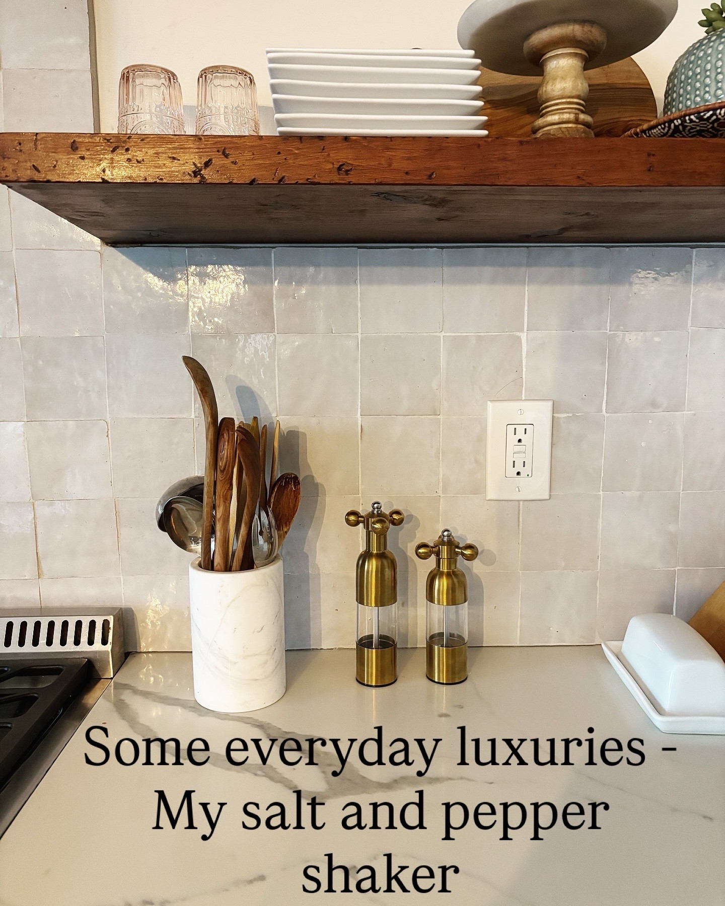 Confession time- I’m a 45 year old mom living the suburban grind 😬😆 this means I’m living my dream life yet the reality of my every day is that I spend a lot of my actual day meal prepping, answering questions like What is for dinner?  When are we eating?? My solutions for romanizing my every day life are to invest in little kitchen upgrades that make this grind more elevated.  I start my day in my coffee bar area every day making a sugar free latte with foam and it’s a simple luxury that gets my day started the right way.   Also love my Bluetooth speaker that plays my favorite playlists while I’m cooking and cleaning! 

#LTKFindsUnder100 #LTKHome #LTKFindsUnder50