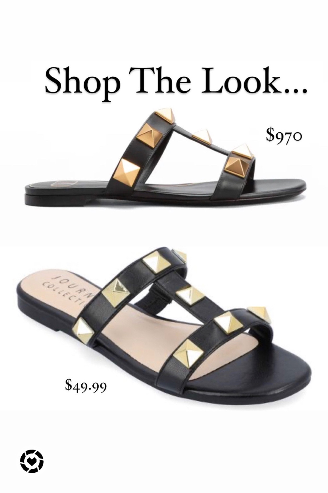 Shop the look Valentino studded sandals 
Black 
Gold
Look for less
Target sandals
Target style 
Target finds 
Journee
Affordable 
SALE
Mother’s Day gift idea 

#LTKshoecrush #LTKSeasonal #LTKsalealert