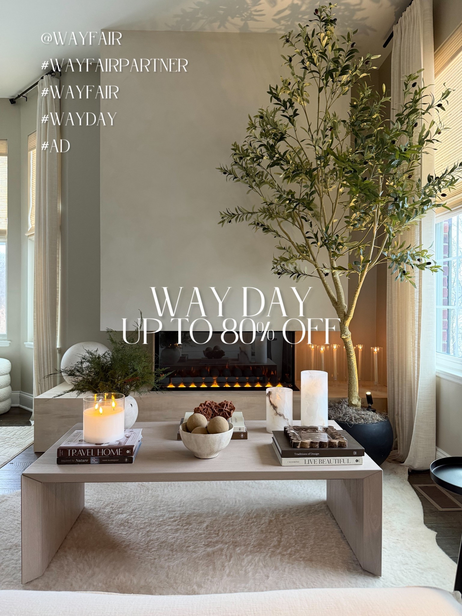 Way Day is HERE 🤍 and you already know I had to round up my favorite @wayfair finds!

If you’ve been waiting to refresh your space, this is your sign! major deals (like up to 80% off 👀) plus free shipping from 4/25–4/27. Don’t miss it ✨

#ad #wayfairpartner #wayfair #WayDay

#LTKHome #LTKSaleAlert