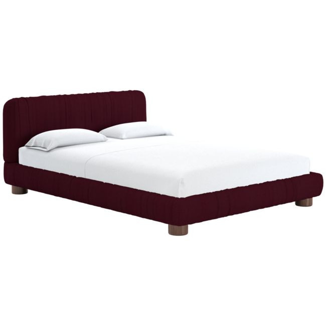 Cantar Queen Bed Luca Oxblood | CB2