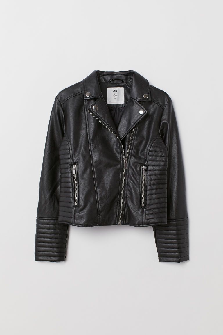 H & M - Biker Jacket - Black | H&M (US + CA)