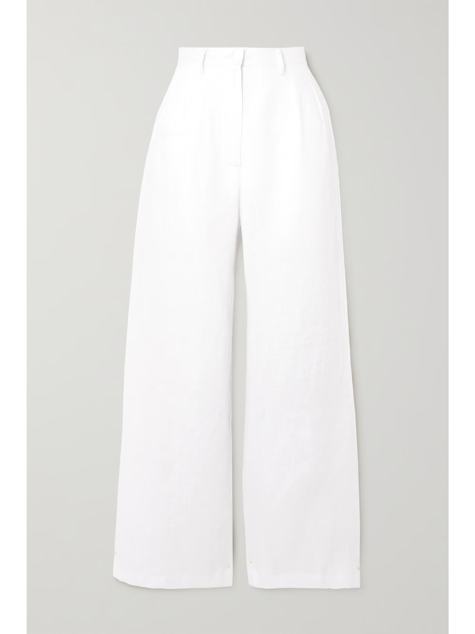 + NET SUSTAIN Musa linen wide-leg pants | NET-A-PORTER (US)