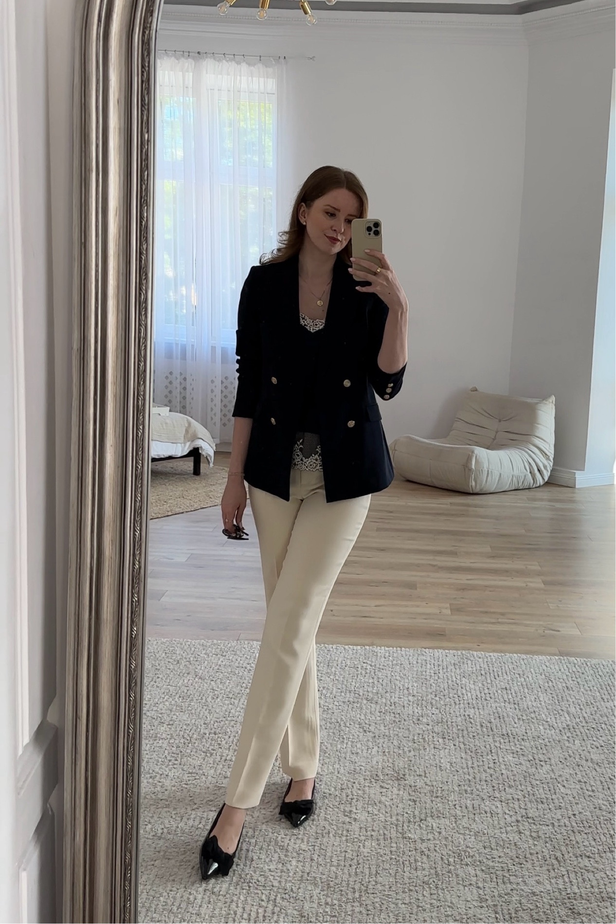 Loving this beige and blue combination 💎

#LTKStyleTip #LTKSeasonal #LTKWorkwear