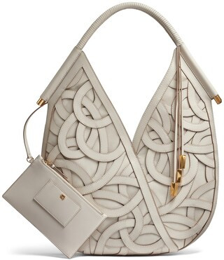 Baldwin Woven Floral Shoulder Bag | Dillard's