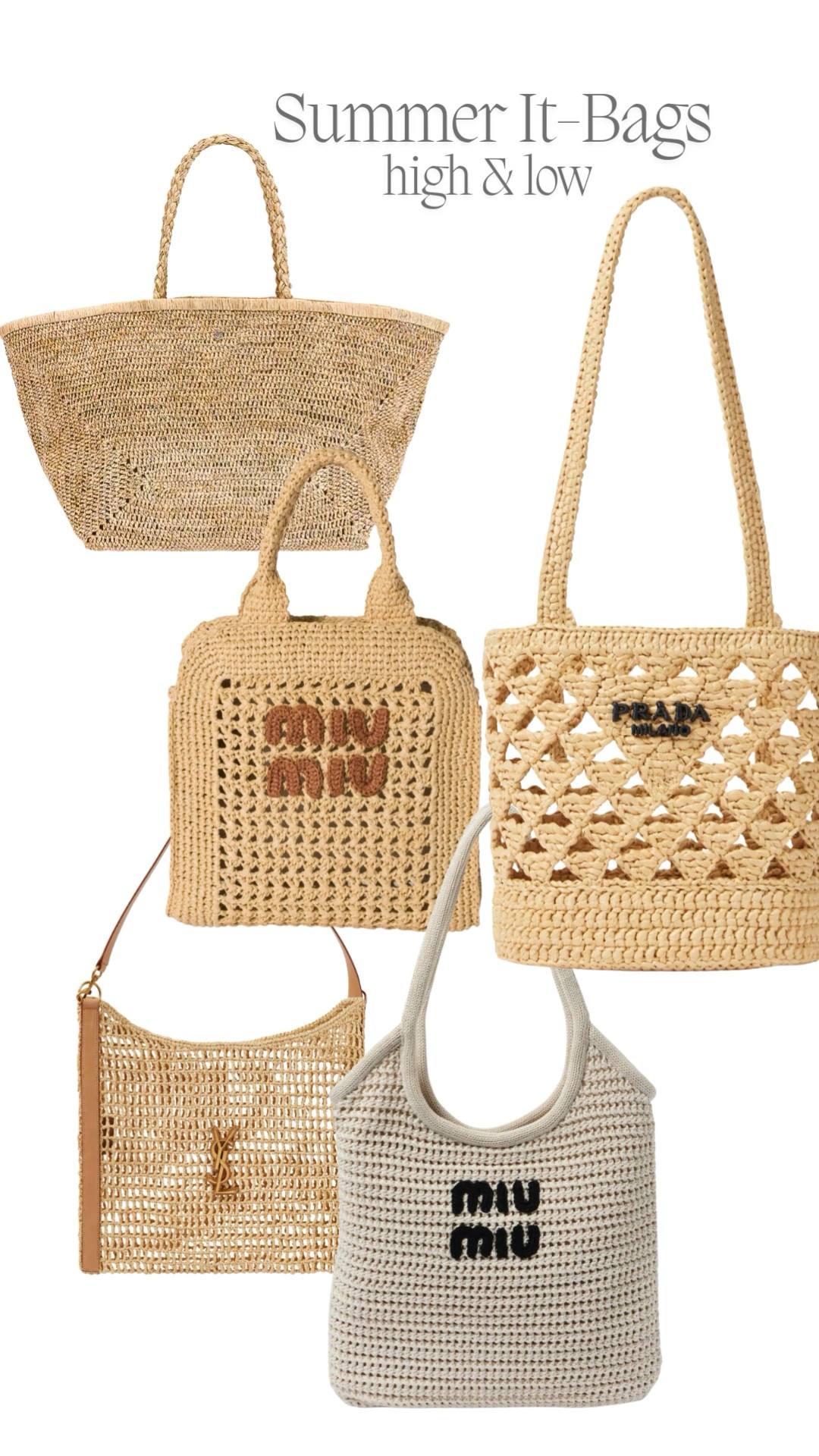 My favorite summer it-bags on the internet 

#LTKSeasonal #LTKItBag #LTKStyleTip