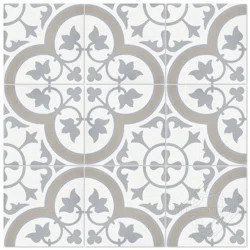 Villa Lagoon Tile Tulips B Vintage 8 x 8" Cement Field Tile | Wayfair North America